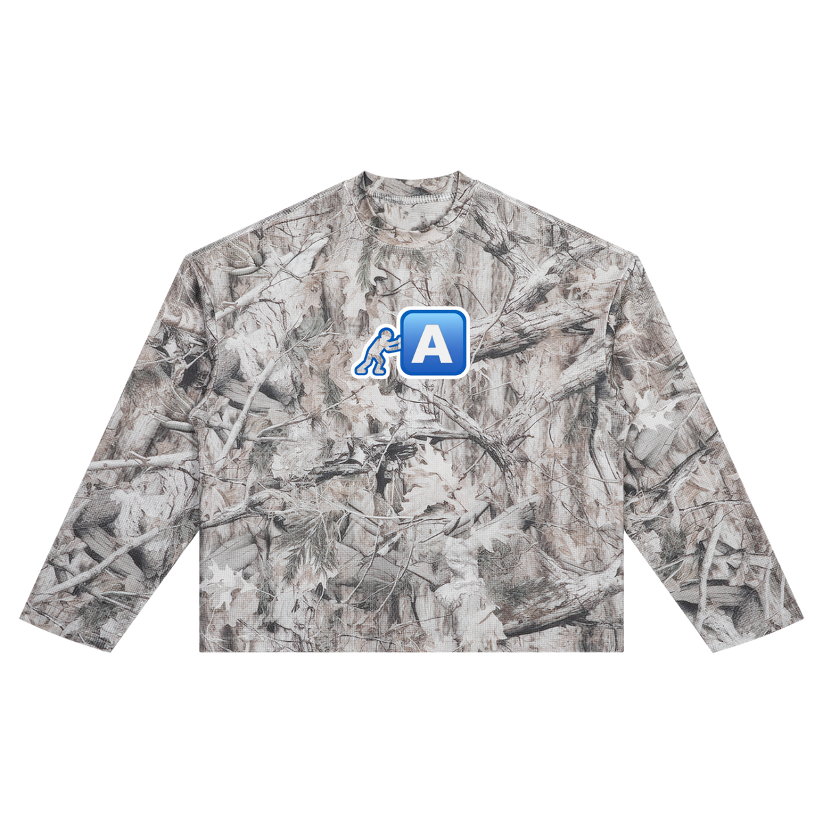 Tree Camo Waffle T-Shirt